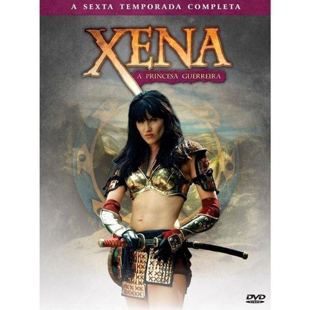 XENA - A PRINCESA GUERREIRA - A SEXTA TEMPORADA COMPLETA - 4 dvds