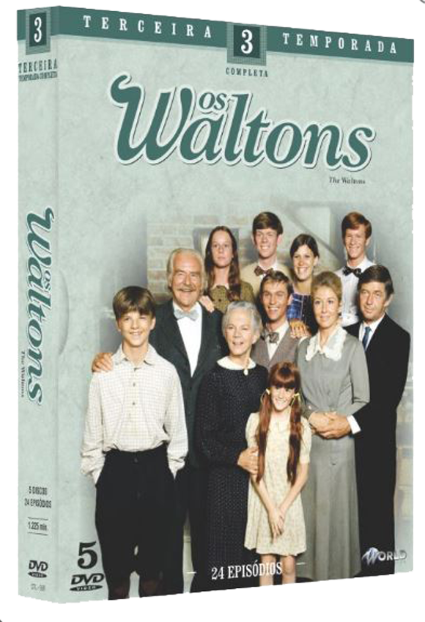 Os Waltons - 3º Temp. Completa- 5 Dvds