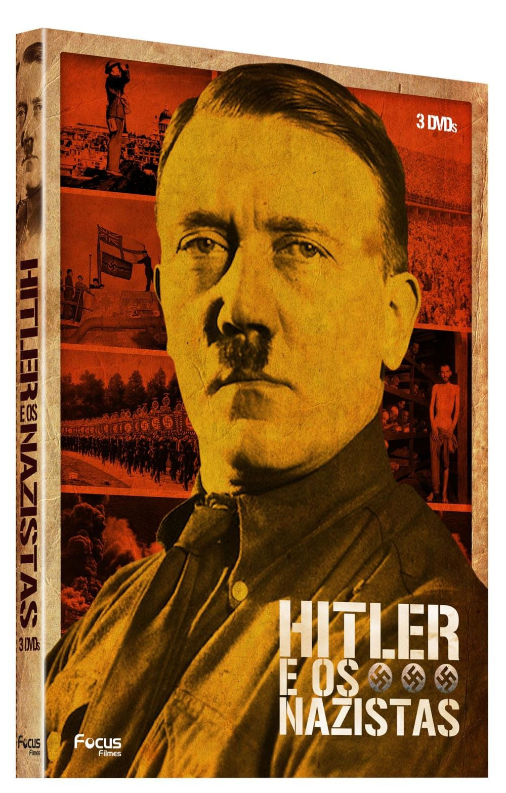HITLER E OS NAZISTAS - 3  Dvds
