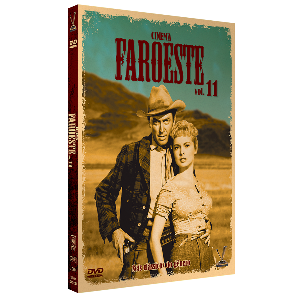 CINEMA FAROESTE Vol 11 - 3 DVDS - 6 Filmes