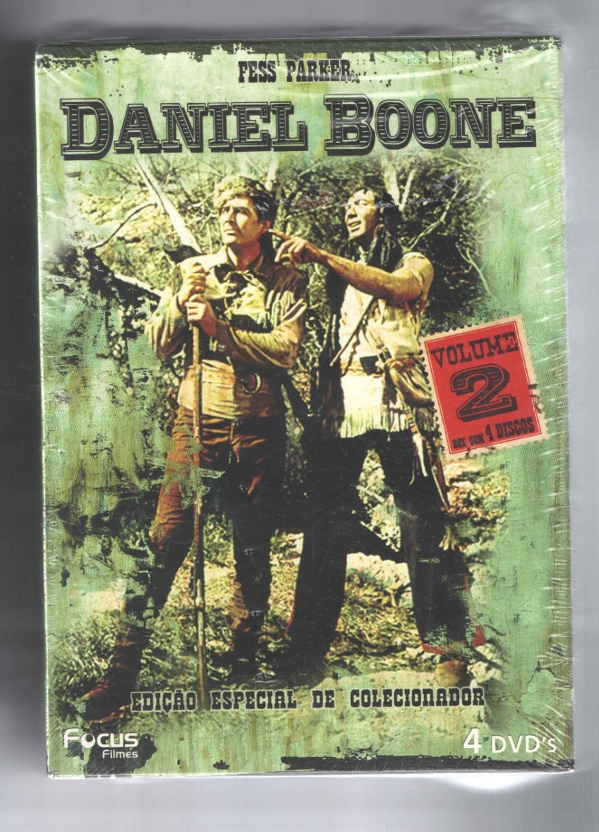 DANIEL BOONE VOL 2 - 4 Dvds