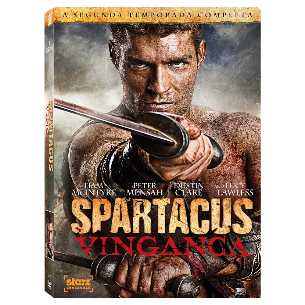 SPARTACUS - 2 TEMPORADA - VINGANA - 4 Dvds