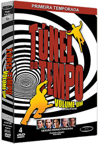 TUNEL DO TEMPO 1 TEMP - Vol 1 - 4 Dvds - 15 Epis.
