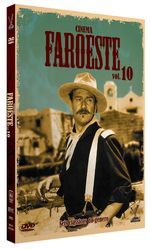 CINEMA FAROESTE Vol 10 - 3 DVDS - 6 Filmes