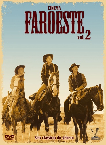 CINEMA FAROESTE Vol 2 - 3 Dvds - 6 Cards