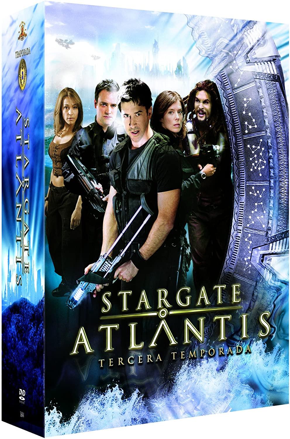 DVD Stargate o Atlantis - A 3 Temporada - 5 Dvds