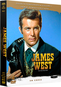 JAMES WEST - 4 TEMPORADA - VOLUME 1 -  c/ 4 DVDs)